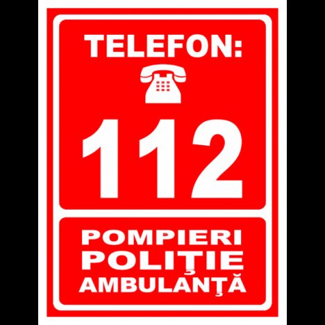 112 politie salvare si pompieri